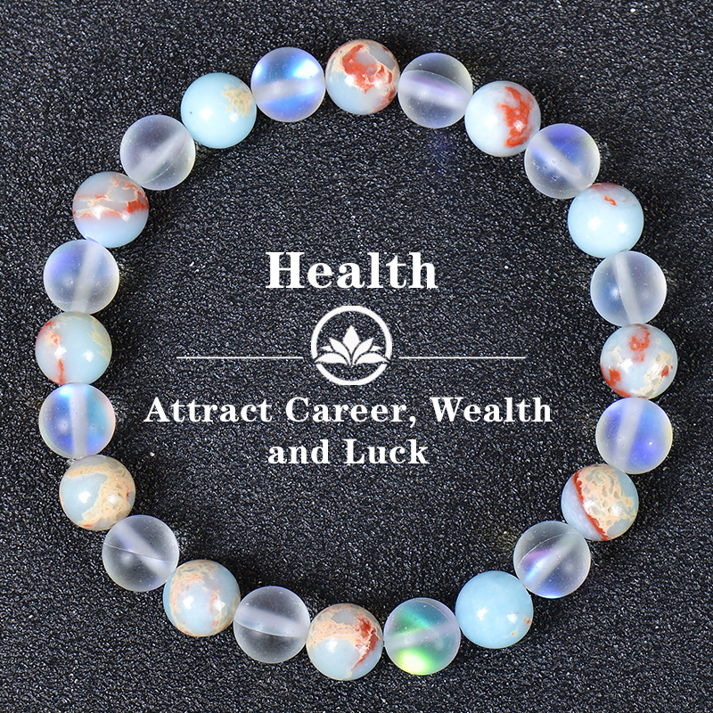 Health Wellness Bracelet - 6pcs Chakra Health Bracelet Balancing Mixed