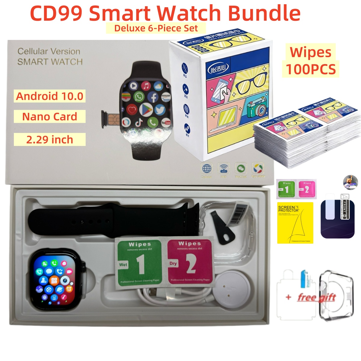 Xbody Health & Wellness Functional Integrative Medicine Office & Medical Spa Reviews - CD99 watch X 5G smartwatch 2.29inch