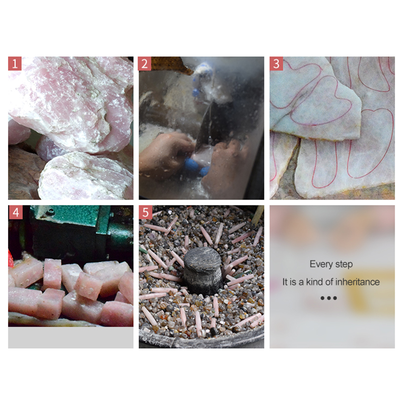 Natural Rose Jade Gouache Scra - مراجعة Jade Gua Sha Tool وسعره