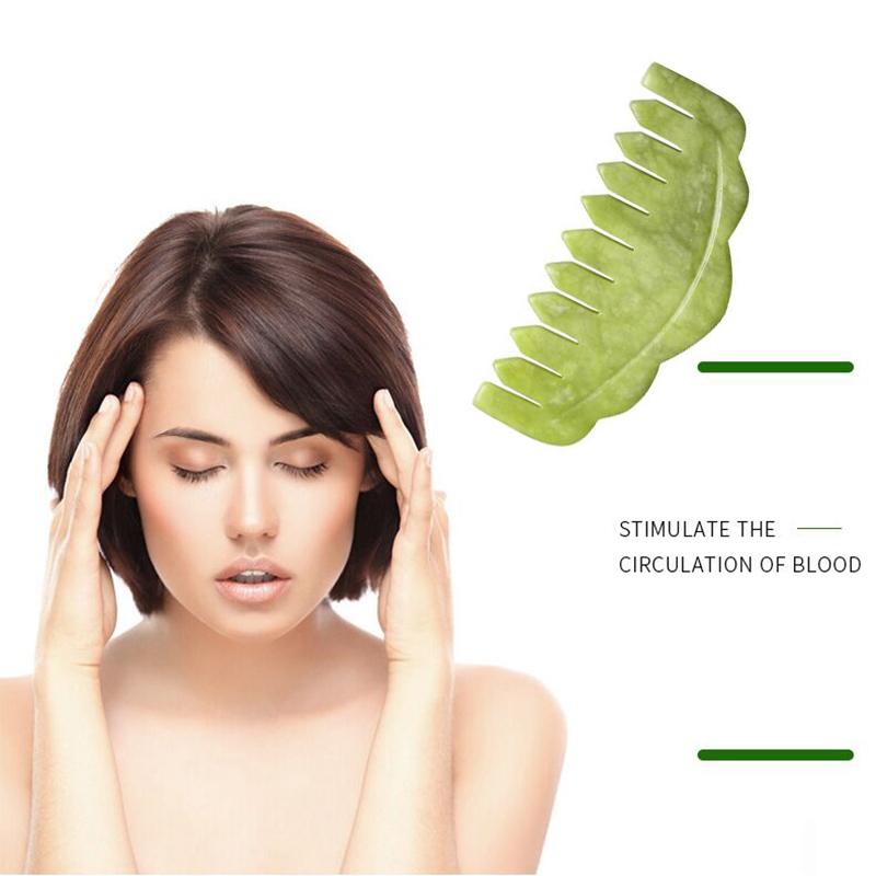 Natural Green Xiuyu Gua Sha Bo - مراجعة Jade Gua Sha Tool وسعره