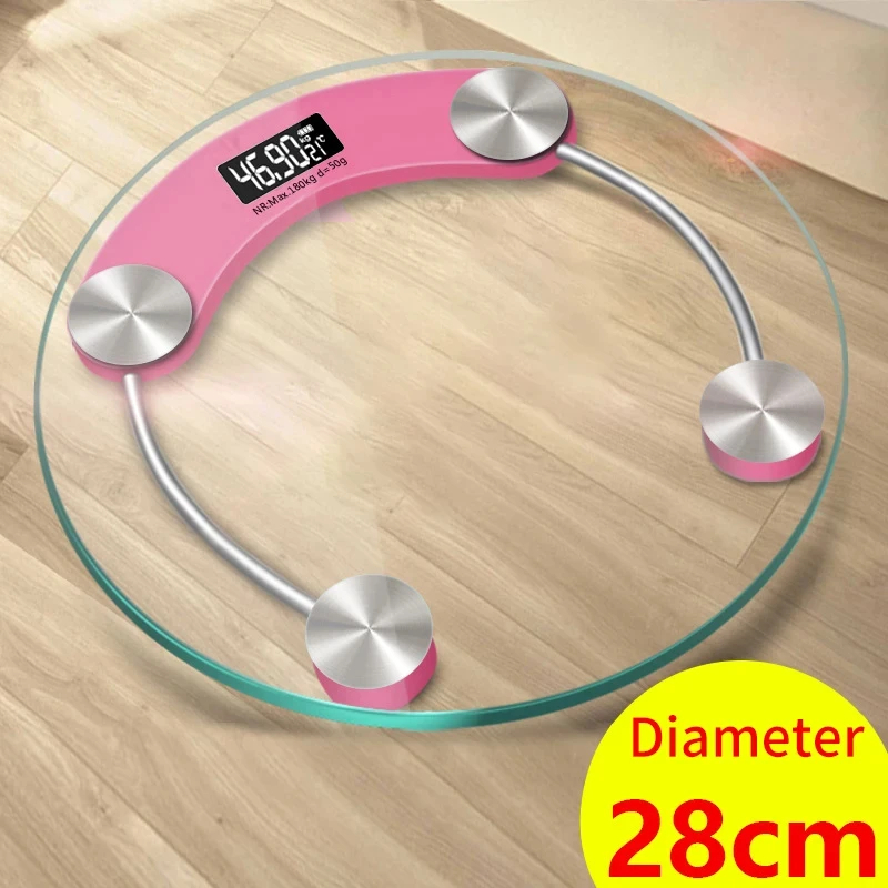 Fashion Round Weight Scale LCD - مراجعة Digital Body Weight Scale وسعره