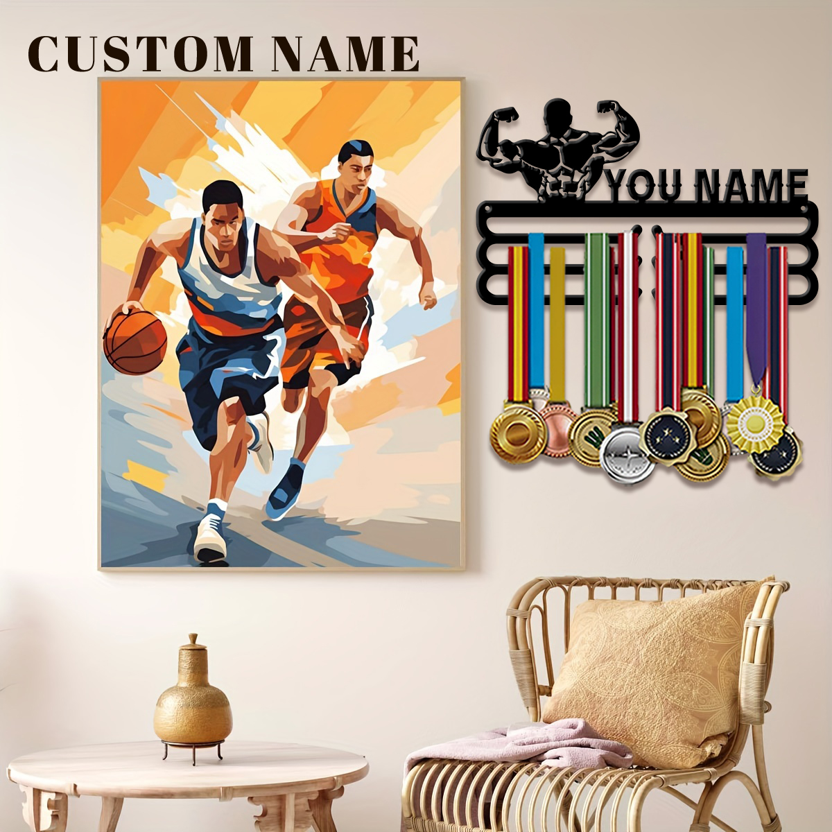 custom Health, fitness Metal m - مراجعة Health & Wellness Fee وسعره