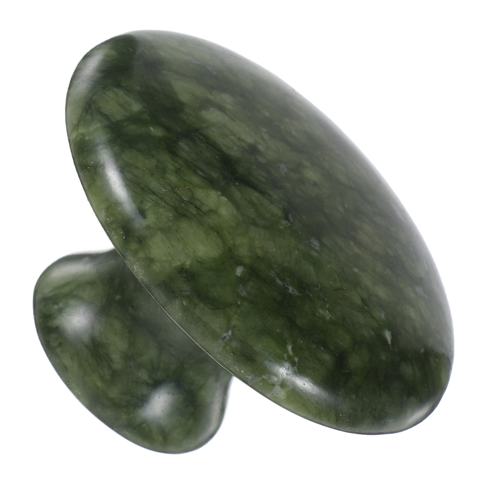 Mushroom Head Massage Stone Xi - مراجعة Jade Gua Sha Tool وسعره