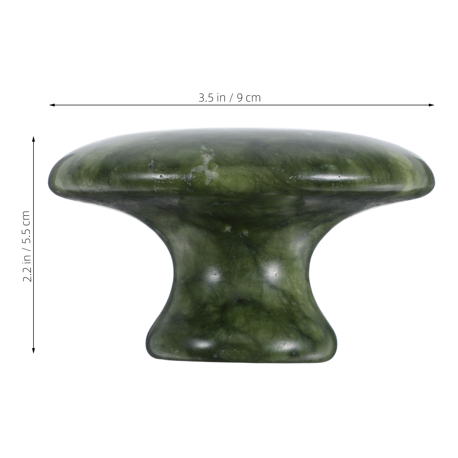 Mushroom Head Massage Stone Xi - مراجعة Jade Gua Sha Tool وسعره