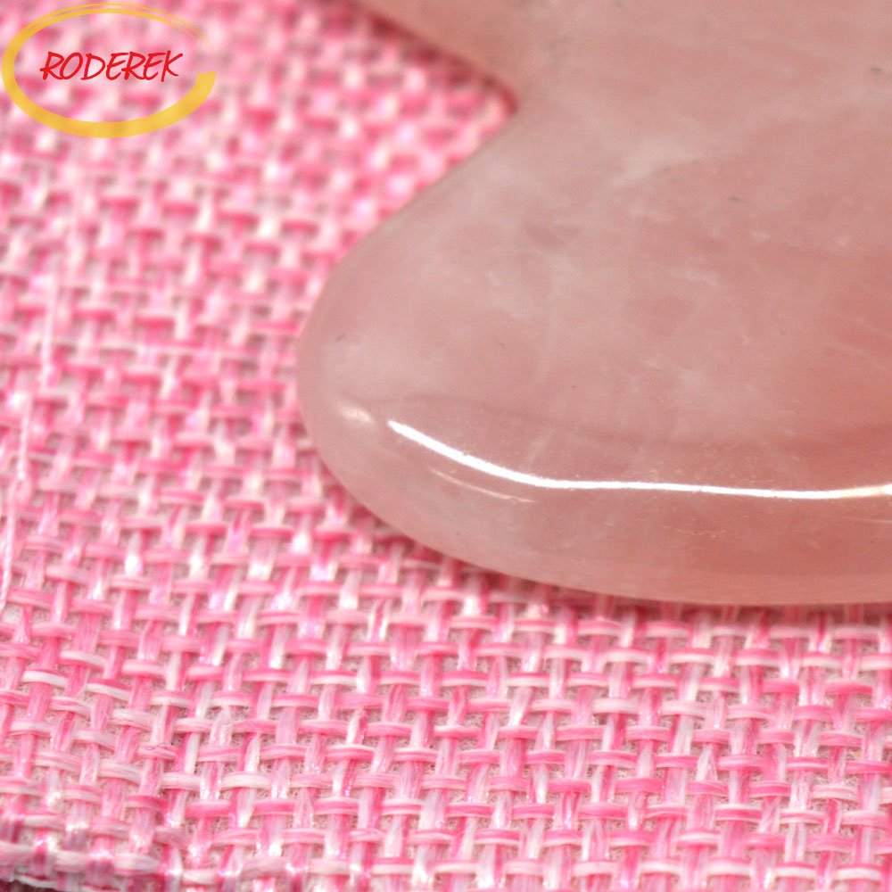 Jade Guasha Plate Natural Rose - مراجعة Jade Gua Sha Tool وسعره