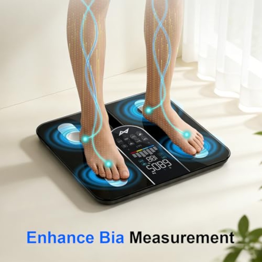 Smart Digital Bathroom Scale 4 - مراجعة Digital Body Weight Scale وسعره
