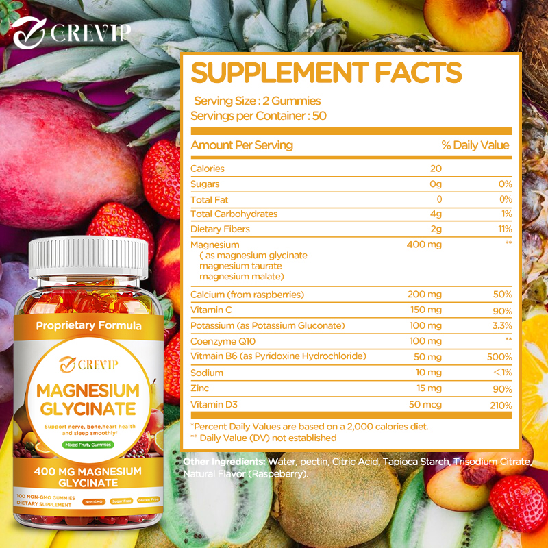 Magnesium Glycinate Gummies -  - مراجعة Health & Wellness Fee وسعره