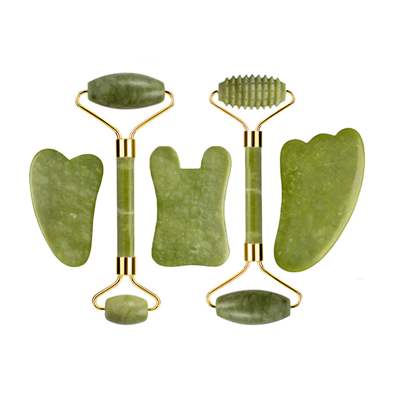 Natural Jade Roller Gua Sha Ma - مراجعة Jade Gua Sha Tool وسعره