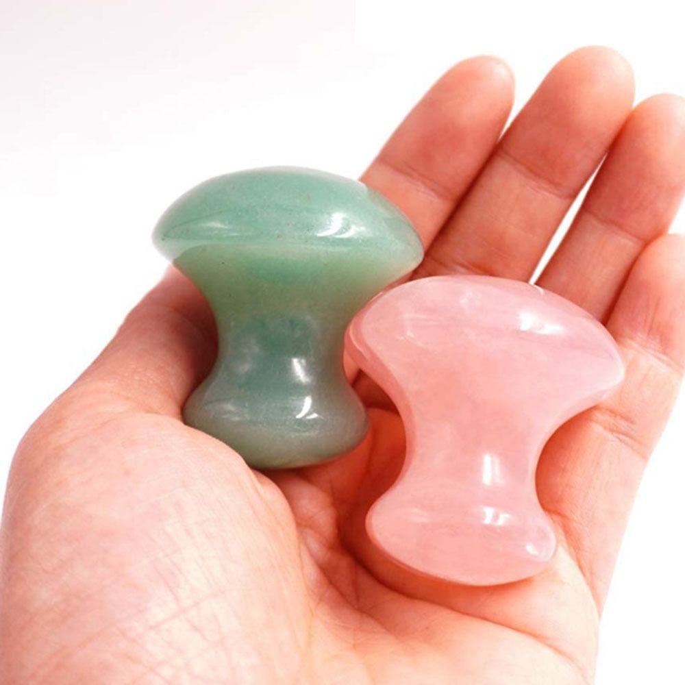 Slimming Tools Mushroom Shape  - مراجعة Jade Gua Sha Tool وسعره