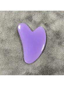 1 heart-shaped gua sha board,  - مراجعة Jade Gua Sha Tool وسعره