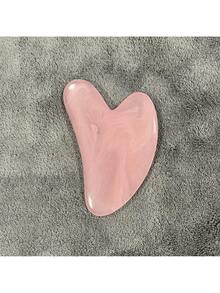 1 heart-shaped gua sha board,  - مراجعة Jade Gua Sha Tool وسعره