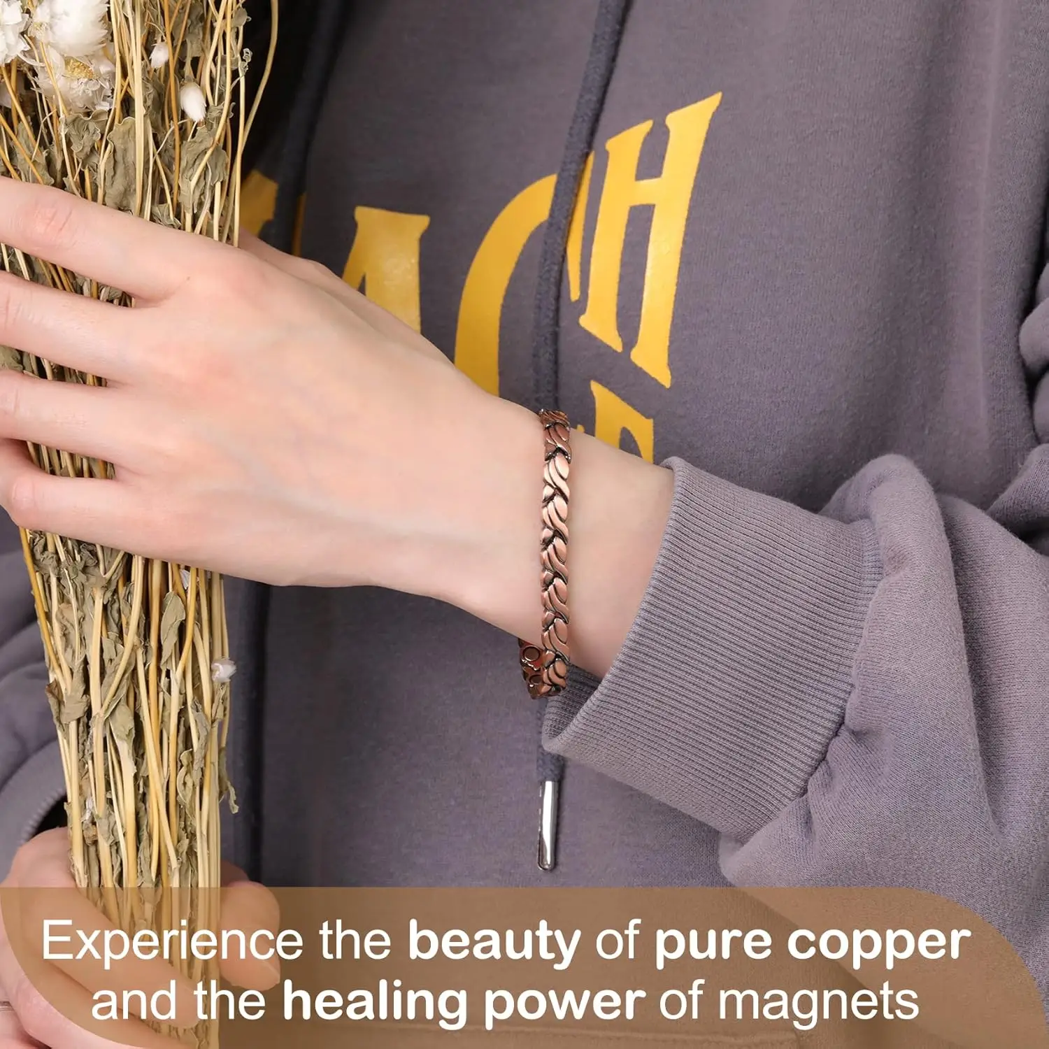 ARADOO Pure Copper Magnetic Br - مراجعة Health Wellness Bracelet وسعره