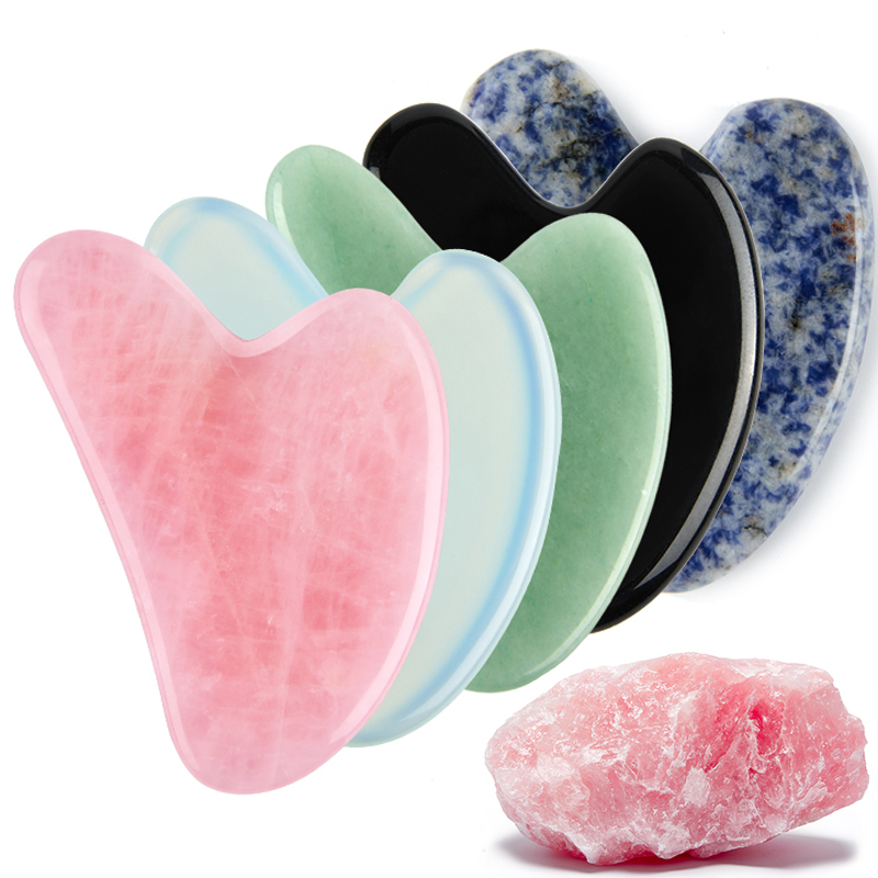 Natural Stone Jade Gouache Scr - مراجعة Jade Gua Sha Tool وسعره