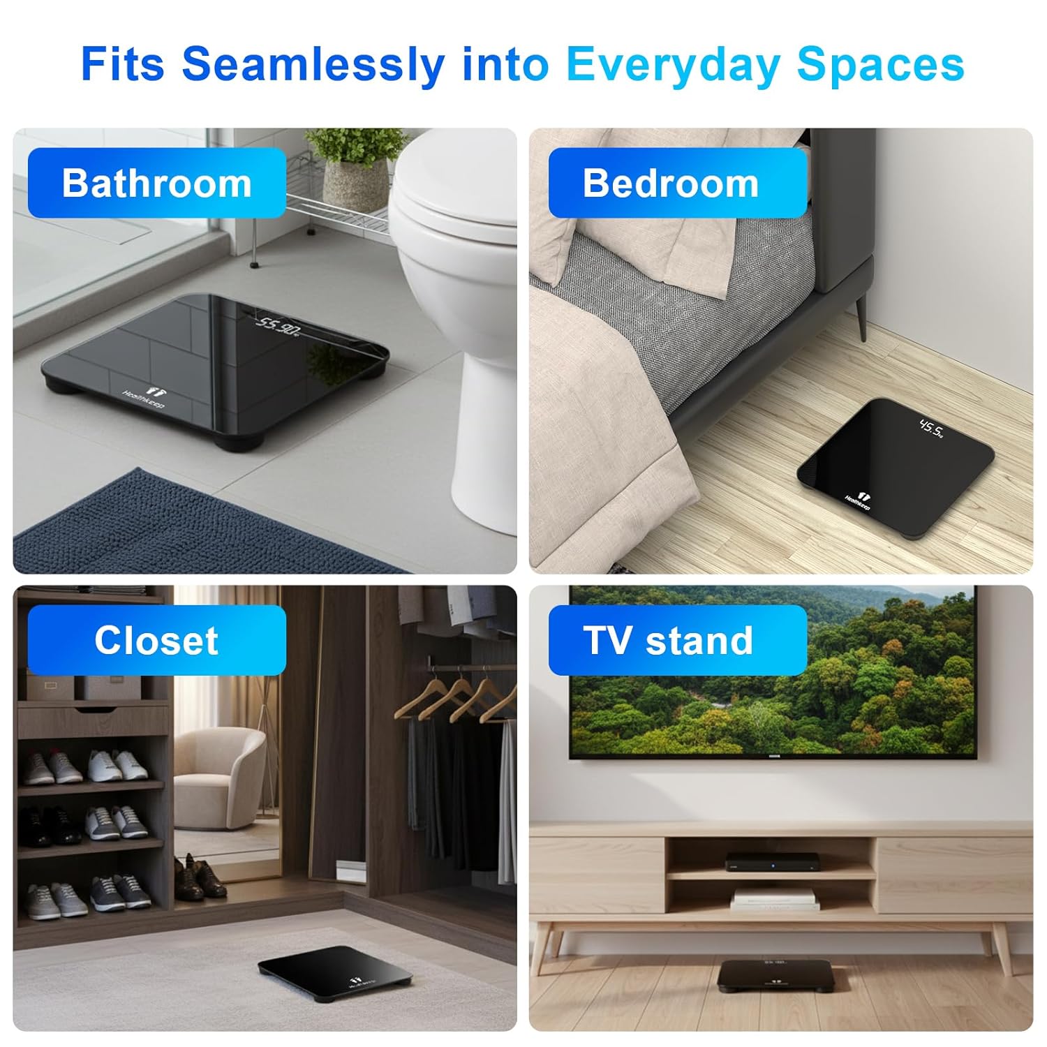 Digital Bathroom Scale for Bod - مراجعة Digital Body Weight Scale وسعره