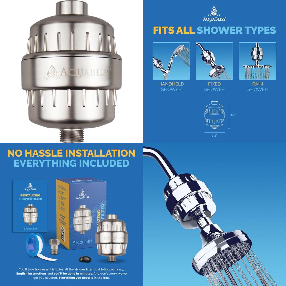High Output AquaBliss Shower F - مراجعة Health & Wellness Fee وسعره