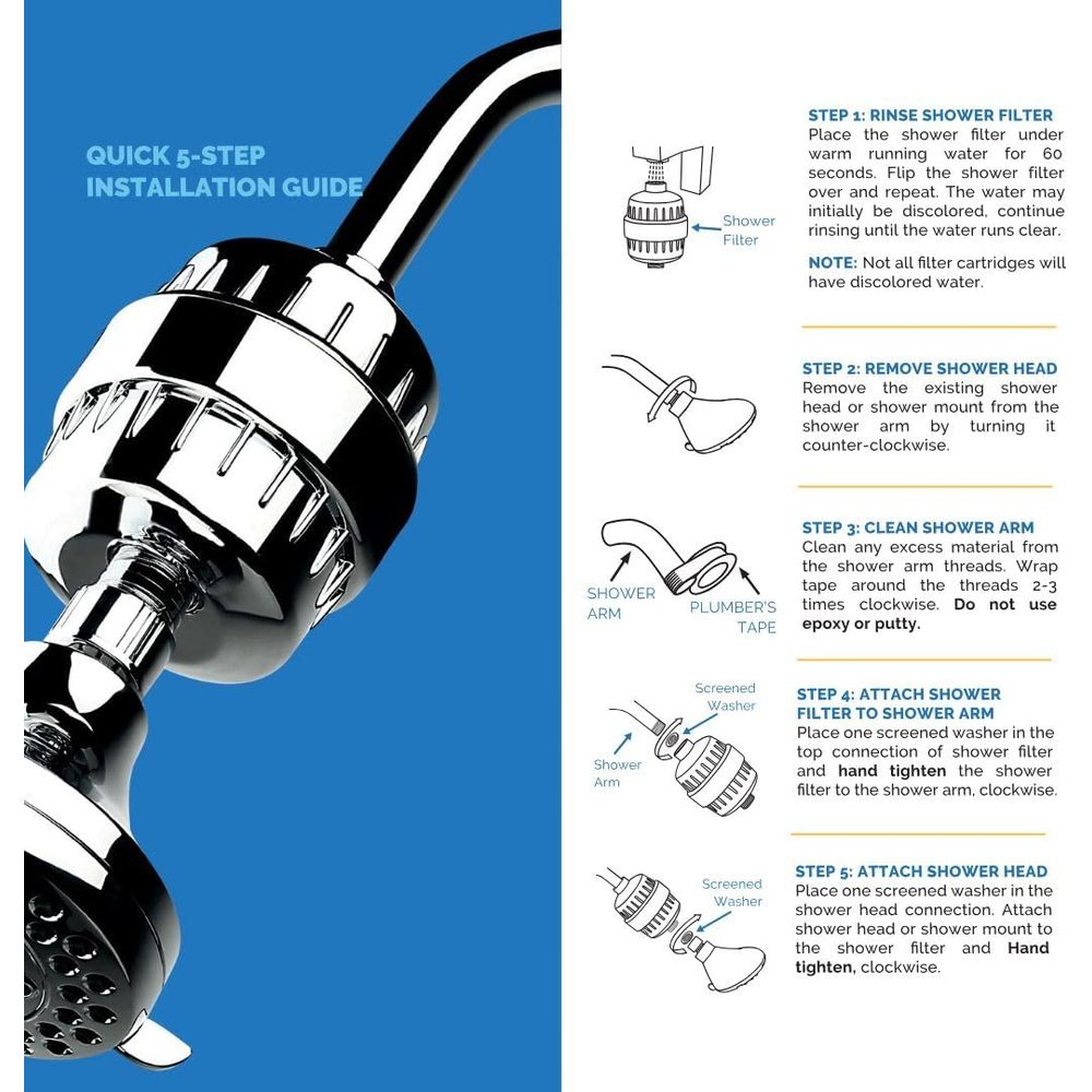 High Output AquaBliss Shower F - مراجعة Health & Wellness Fee وسعره