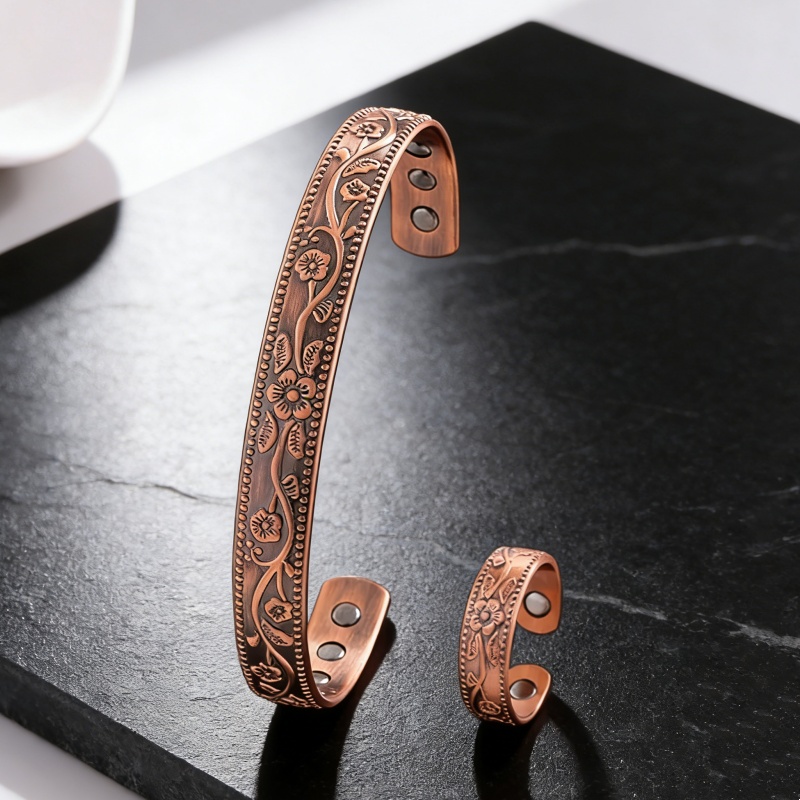 Magnetic Copper Therapy Bracel - مراجعة Health Wellness Bracelet وسعره