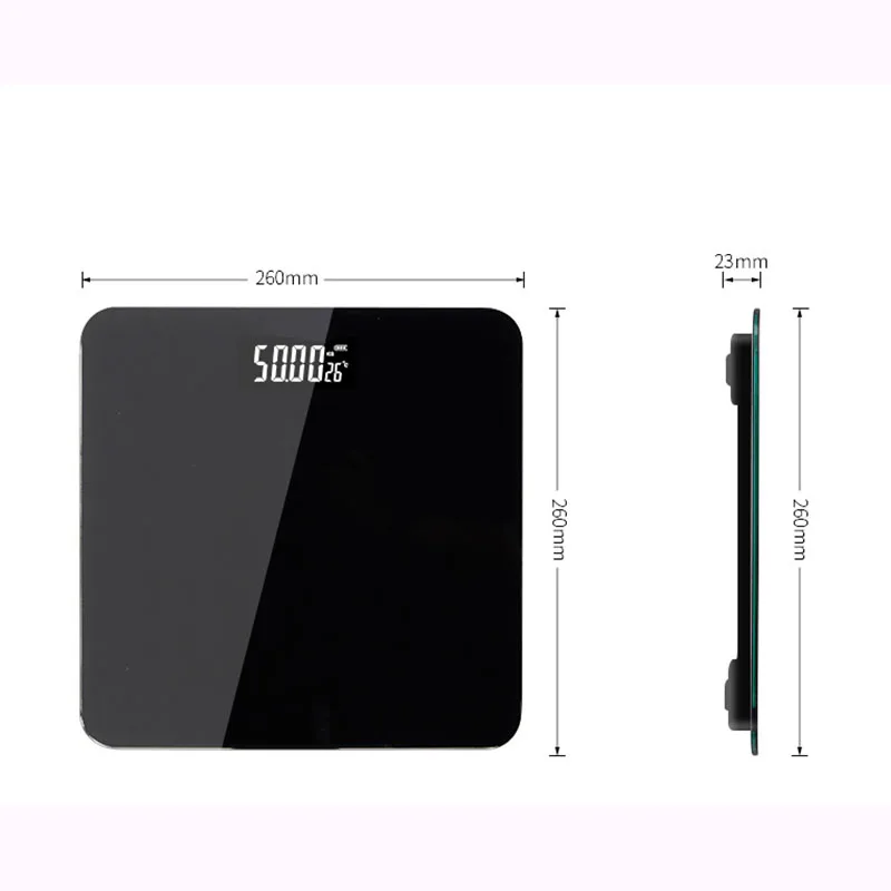 180kg USB charging electronic  - مراجعة Digital Body Weight Scale وسعره