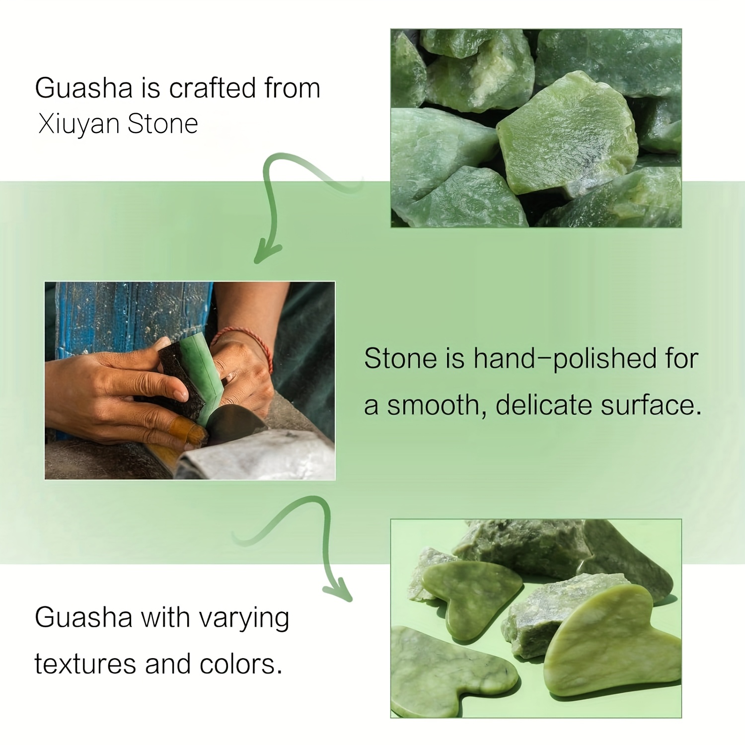 Facial Gua Sha Tool Jade Guash - مراجعة Jade Gua Sha Tool وسعره