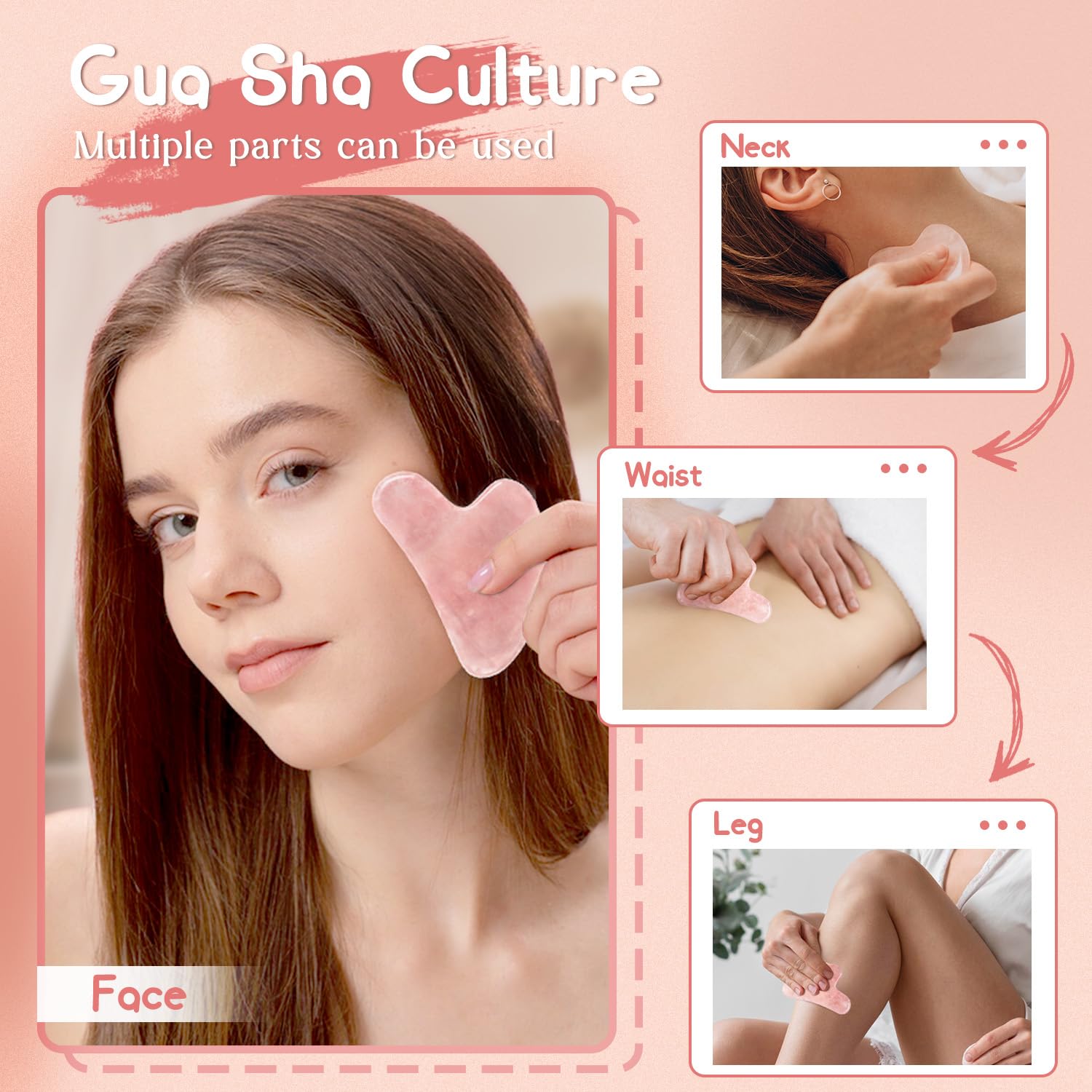 Natural Jade Stone Massage for - مراجعة Jade Gua Sha Tool وسعره