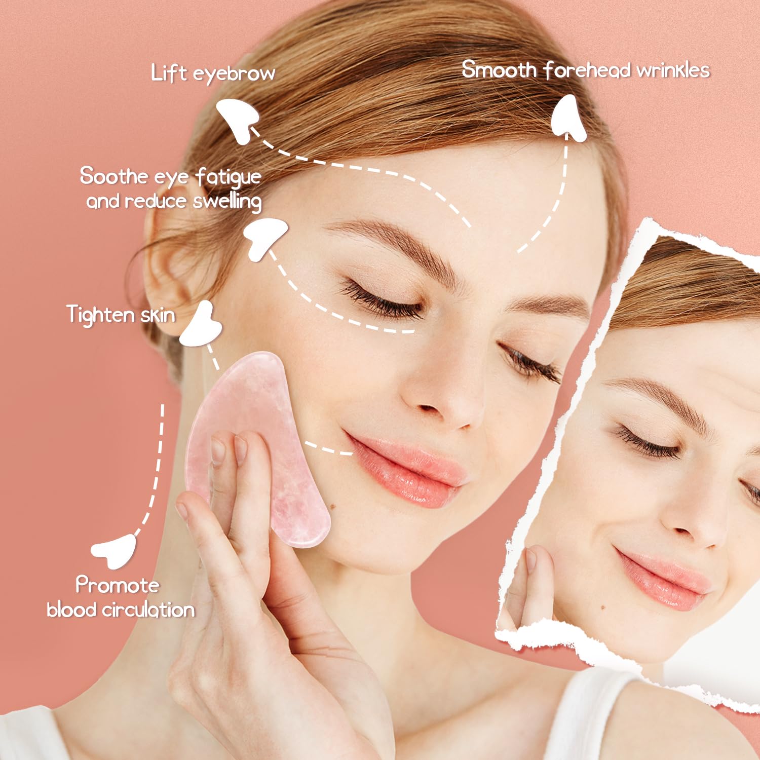 Natural Jade Stone Massage for - مراجعة Jade Gua Sha Tool وسعره