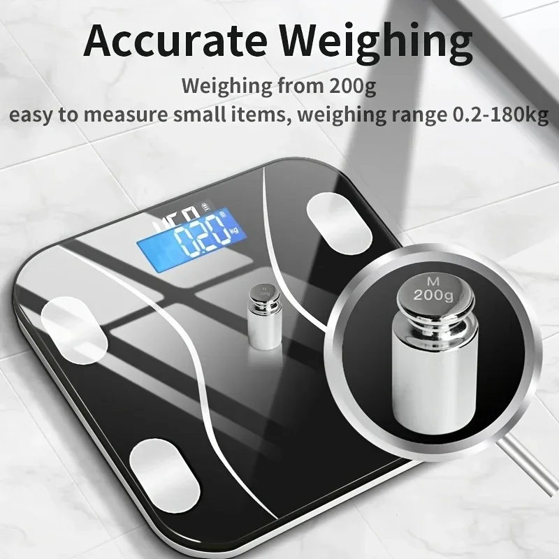 Bluetooth Body Fat Scale Recha - مراجعة Digital Body Weight Scale وسعره